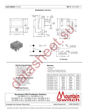 107-DPS-11-2-2 datasheet  